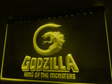 FREE Godzilla King of the Monsters LED Sign - Yellow - TheLedHeroes