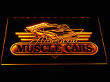 American Muscle Cars LED Neon Sign Electrical 2 - Purple - TheLedHeroes