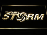 Tampa Bay Storm LED Neon Sign Electrical - Yellow - TheLedHeroes