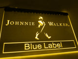 Johnnie Walker Blue Label LED Neon Sign USB - Yellow - TheLedHeroes