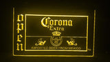 Corona Extra Open LED Neon Sign Electrical - Yellow - TheLedHeroes