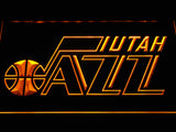 FREE Utah Jazz 2 LED Sign - Yellow - TheLedHeroes