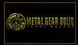 Metal Gear Solid Peace Walker LED Neon Sign USB - Yellow - TheLedHeroes