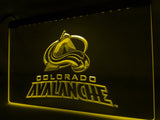 Colorado Avalanche LED Neon Sign Electrical - Yellow - TheLedHeroes