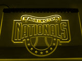 FREE Washington Nationals (3) LED Sign - Yellow - TheLedHeroes