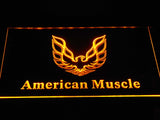 FREE American Muscle Cars 2 LED Sign - Yellow - TheLedHeroes