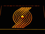 Portland Trail Blazers 2 LED Neon Sign Electrical - Yellow - TheLedHeroes