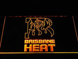 FREE Brisbane Heat LED Sign - Yellow - TheLedHeroes