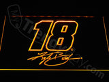 Kyle Busch LED Sign - Yellow - TheLedHeroes