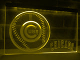 FREE Chicago Cubs (2) LED Sign - Yellow - TheLedHeroes