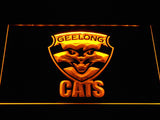 Geelong Football Club LED Neon Sign USB - Yellow - TheLedHeroes