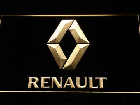 Renault LED Neon Sign USB - Normal Size (12x8in) - TheLedHeroes