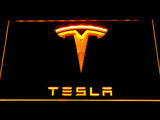 FREE Tesla LED Sign - Yellow - TheLedHeroes