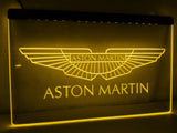 Aston Martin LED Neon Sign USB - Yellow - TheLedHeroes