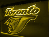 Toronto Blue Jays (4) LED Neon Sign Electrical - Yellow - TheLedHeroes