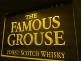 FREE The Famous Grouse LED Sign - Yellow - TheLedHeroes