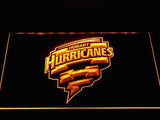Hobart Hurricanes LED Neon Sign USB - Yellow - TheLedHeroes