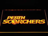 Perth Scorchers LED Neon Sign USB - Yellow - TheLedHeroes
