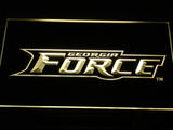 FREE Georgia Force  LED Sign - Yellow - TheLedHeroes