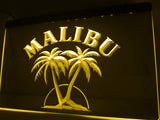 FREE Malibu  LED Sign - Yellow - TheLedHeroes