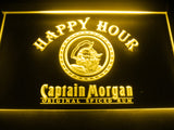 FREE Captain Morgan Spiced Rum Happy Hour LED Sign - Yellow - TheLedHeroes