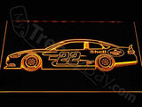 Joey Logano LED Neon Sign Electrical - Yellow - TheLedHeroes