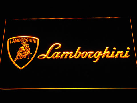 Lamborghini 4 LED Sign - Normal Size (12x8in) - TheLedHeroes