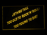 FREE Jethro Tull (2) LED Sign - Yellow - TheLedHeroes