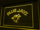 Toronto Blue Jays (8) LED Neon Sign USB - Yellow - TheLedHeroes