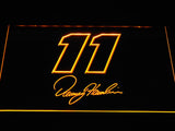 Denny Hamlin LED Neon Sign Electrical - Yellow - TheLedHeroes