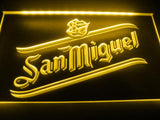 San Miguel LED Neon Sign Electrical - Yellow - TheLedHeroes