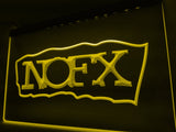 NOFX LED Neon Sign Electrical - Yellow - TheLedHeroes