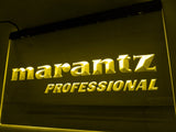 Marantz Professional Audio Theater LED Neon Sign Electrical - Yellow - TheLedHeroes