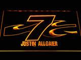 Justin Allgaier LED Neon Sign USB -  - TheLedHeroes