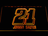 FREE Johnny Sauter LED Sign - Yellow - TheLedHeroes