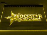FREE Rockstar Energy Drink LED Sign - Yellow - TheLedHeroes
