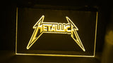 Metallica Logo LED Neon Sign USB - Yellow - TheLedHeroes