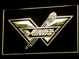 Philadelphia Wings LED Neon Sign Electrical - Purple - TheLedHeroes