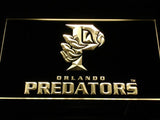 Orlando Predators LED Neon Sign Electrical - Yellow - TheLedHeroes