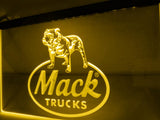 Mack Trucks LED Neon Sign USB - Yellow - TheLedHeroes