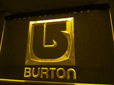Burton Snowboarding LED Neon Sign Electrical - Yellow - TheLedHeroes