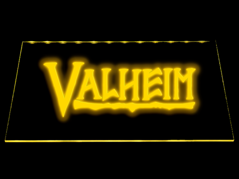 Valheim LED Neon Sign USB - Blue - TheLedHeroes