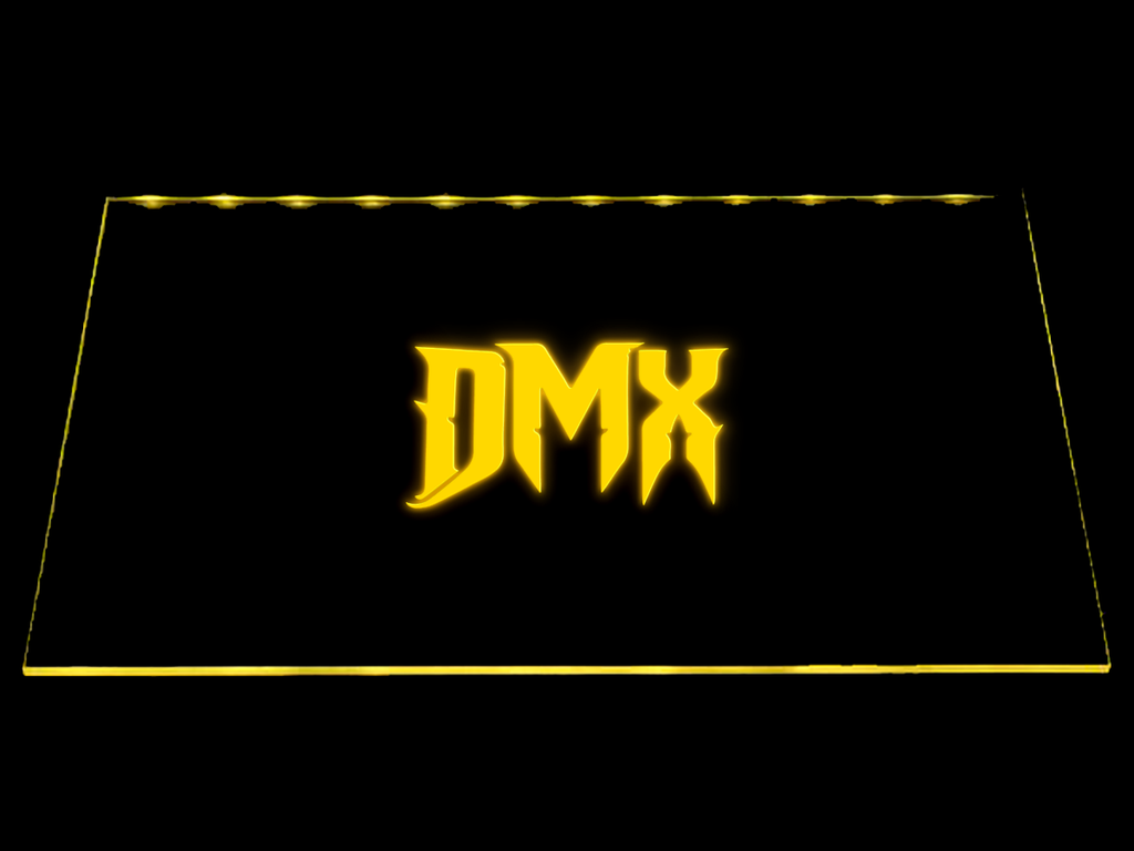 DMX LED Neon Sign USB - Yellow - TheLedHeroes