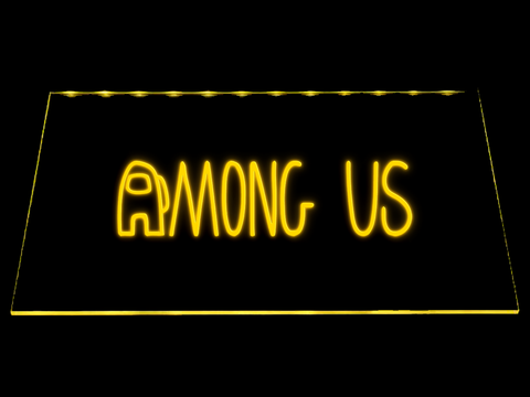 Among us LED Neon Sign USB - Blue - TheLedHeroes