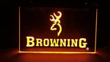 Browning Firearms LED Neon Sign Electrical - Yellow - TheLedHeroes