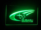 Subaru (2) LED Neon Sign USB - Green - TheLedHeroes