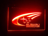 Subaru (2) LED Neon Sign USB - Orange - TheLedHeroes