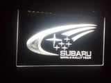 FREE Subaru (2) LED Sign - White - TheLedHeroes